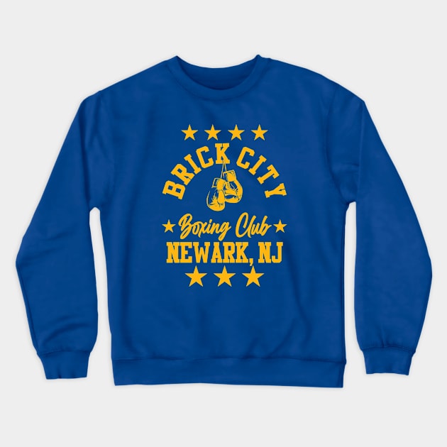 BRICK CITY BOXING CLUB Crewneck Sweatshirt by LILNAYSHUNZ